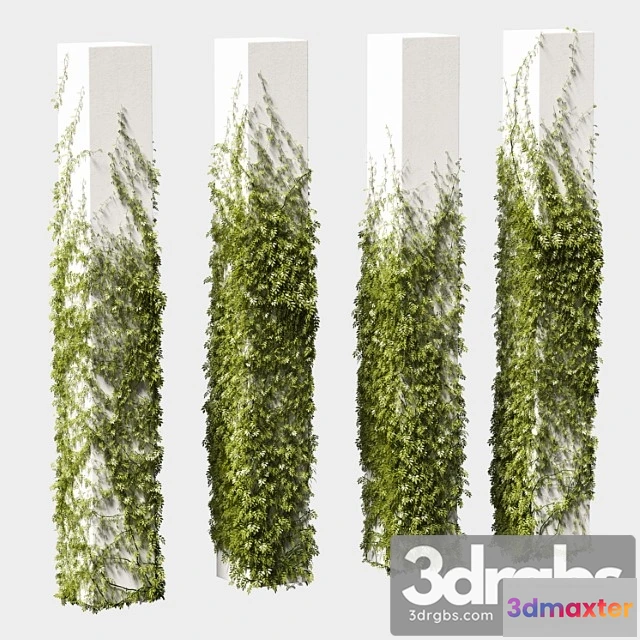 1063526 - Leaves for square columns. 4 models