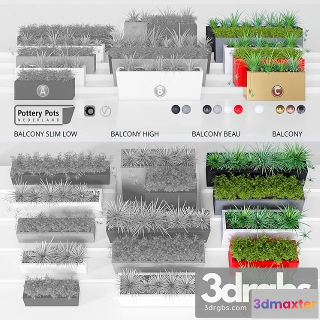 1063898 - Potterypots Seven C