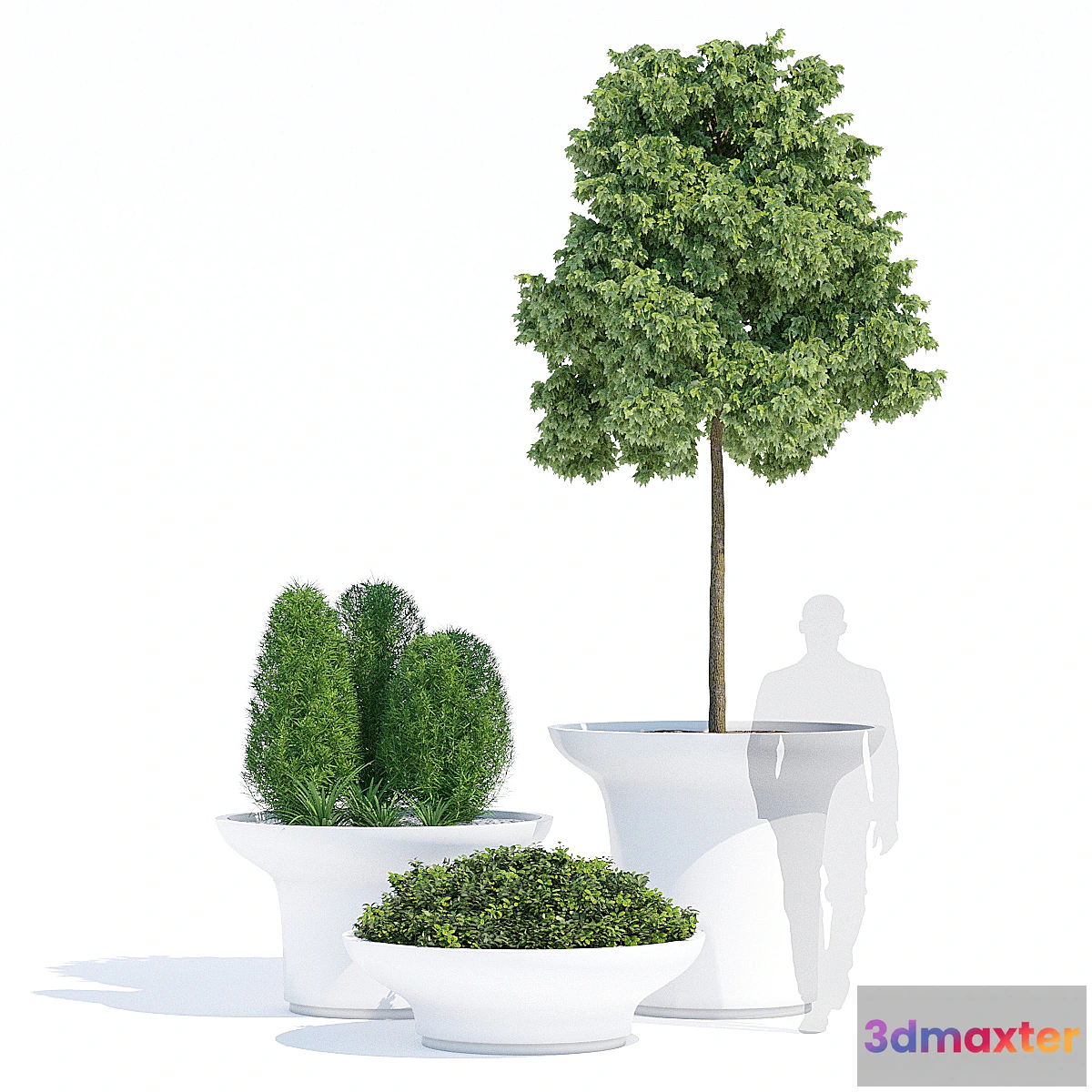 1316632 - Balzac planters 3D Max
