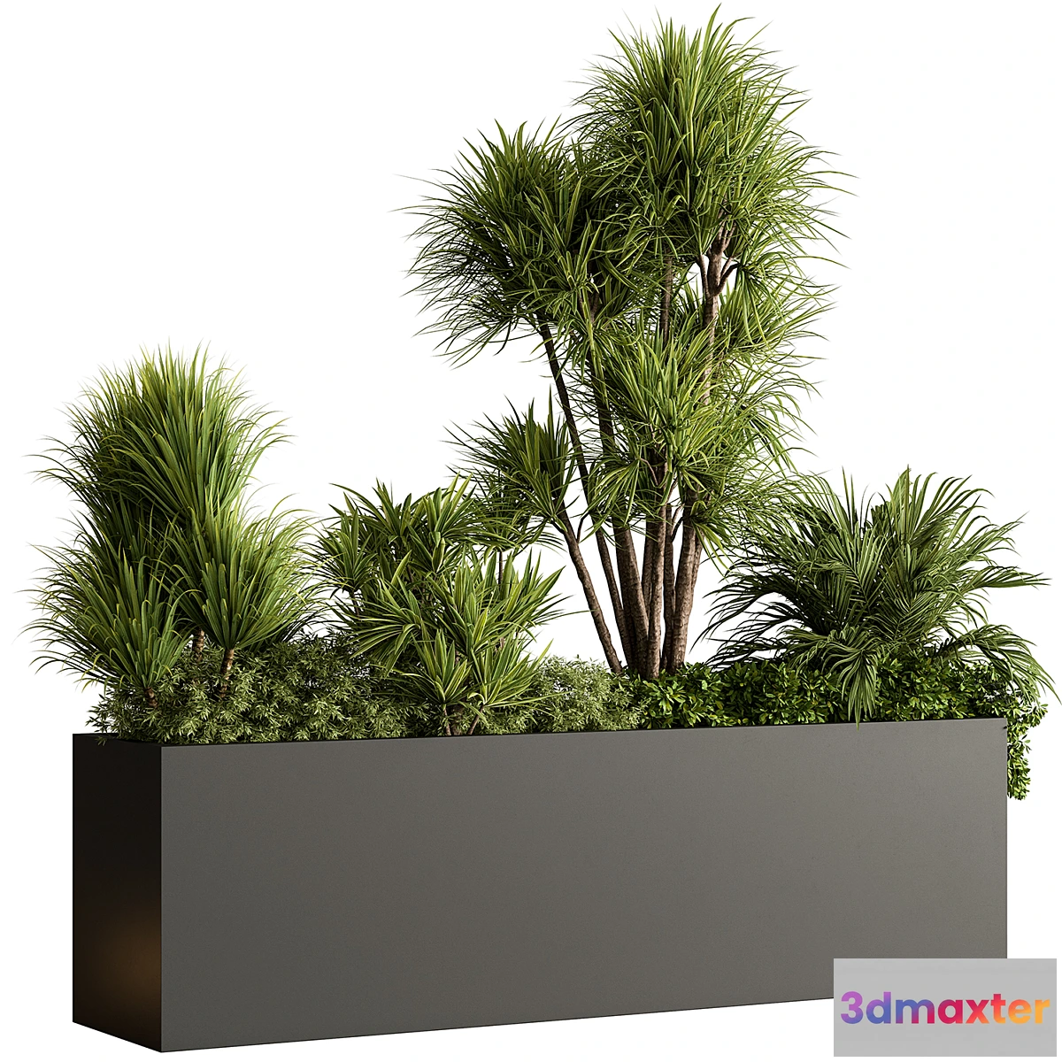 1450380 - Plant Box - Outdoor Plants 580 3D Max