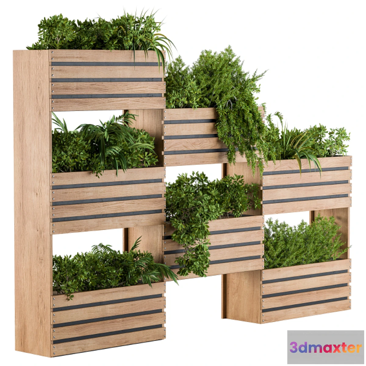 1466824 - Planter Box Outdoor Set 3D Max
