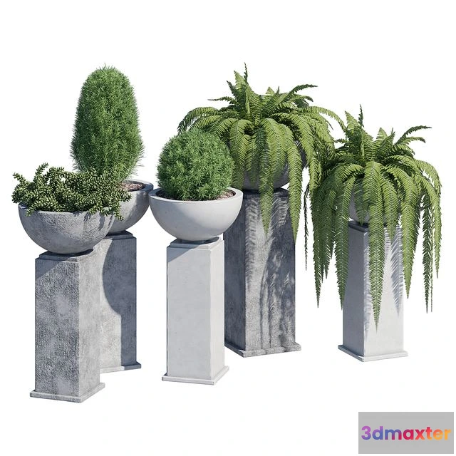 1559633 - Modern planter by Totally Furniture 3D Max