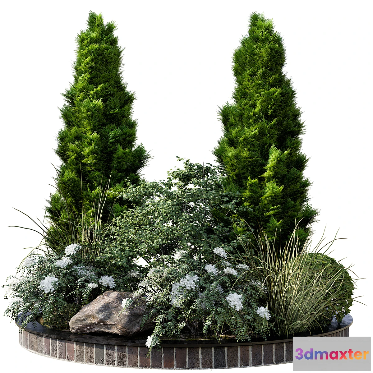 573520 - Garden plant set 04