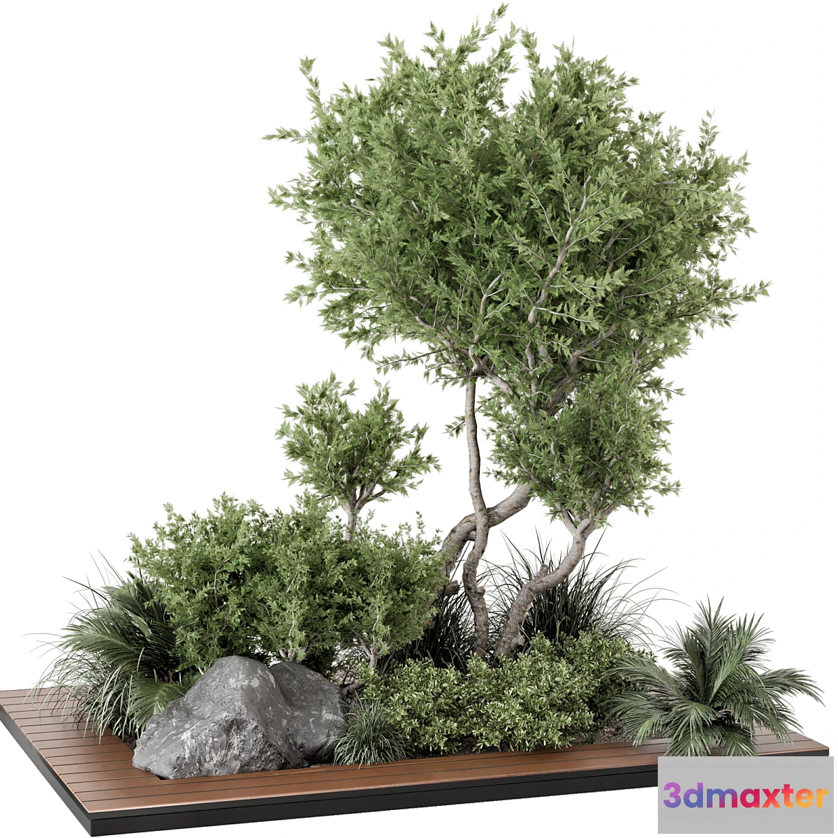 618131 - Outdoor Garden Set Bush and Tree - Garden Set 813