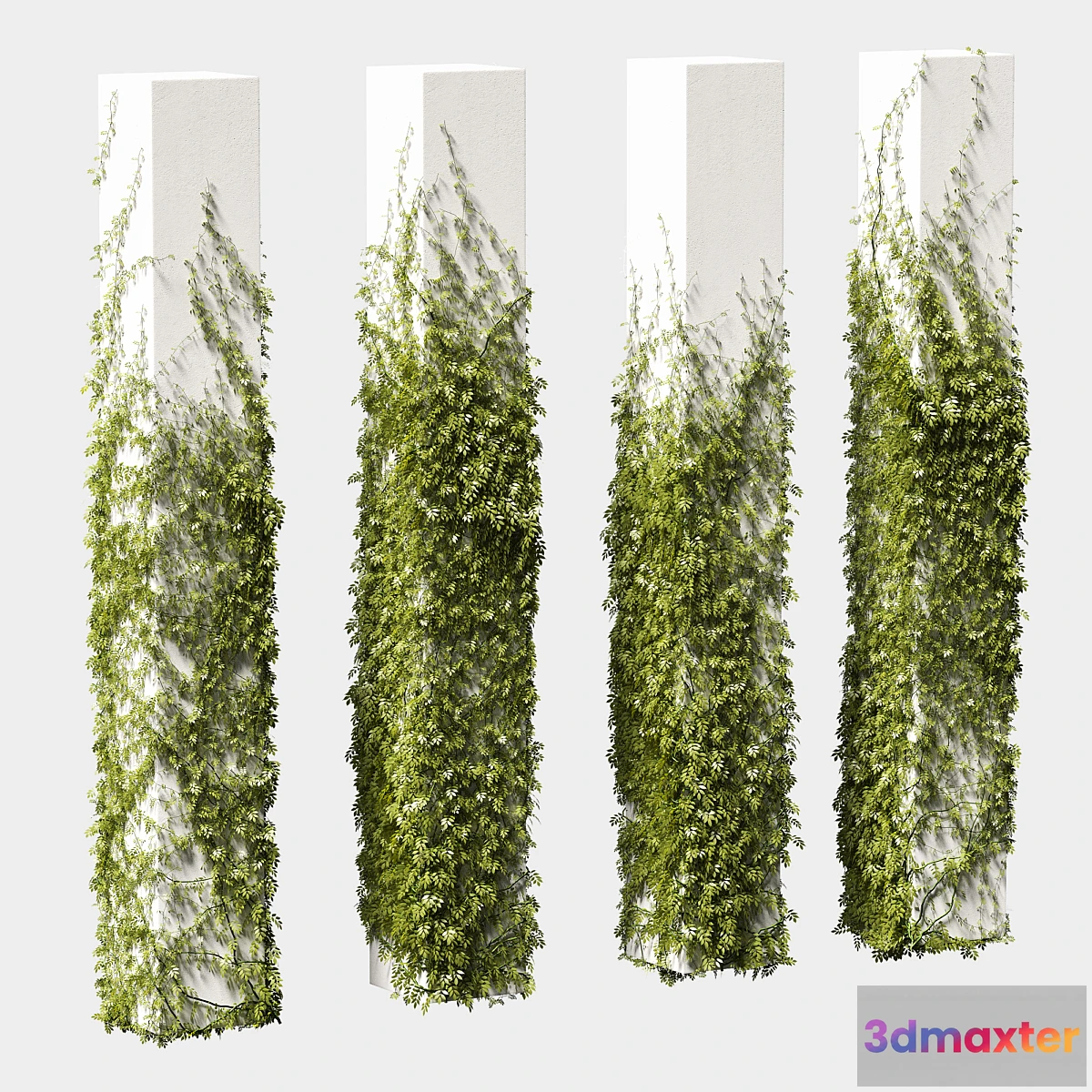 654625 - Leaves for square columns. 4 models