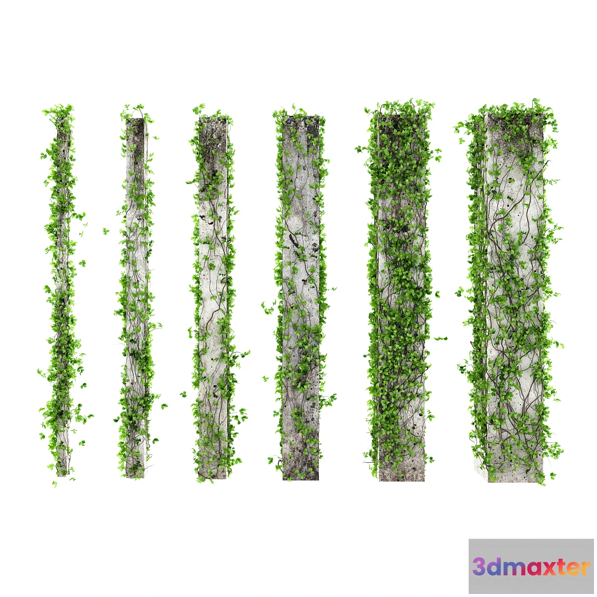 671375 - Leaves for square columns. 6 sizes