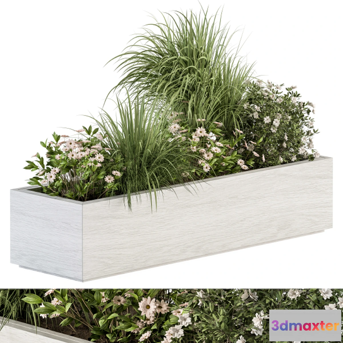 688448 - Outdoor Plant Set 290 - Plant Box - No.2