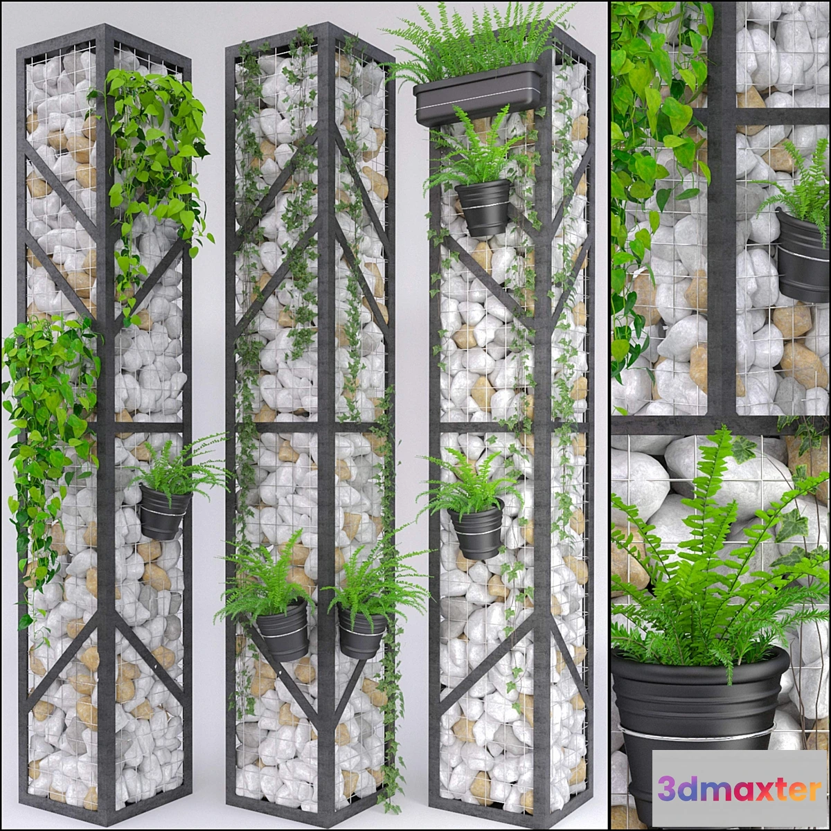 822910 - Sculpture pebbles wall - No.2