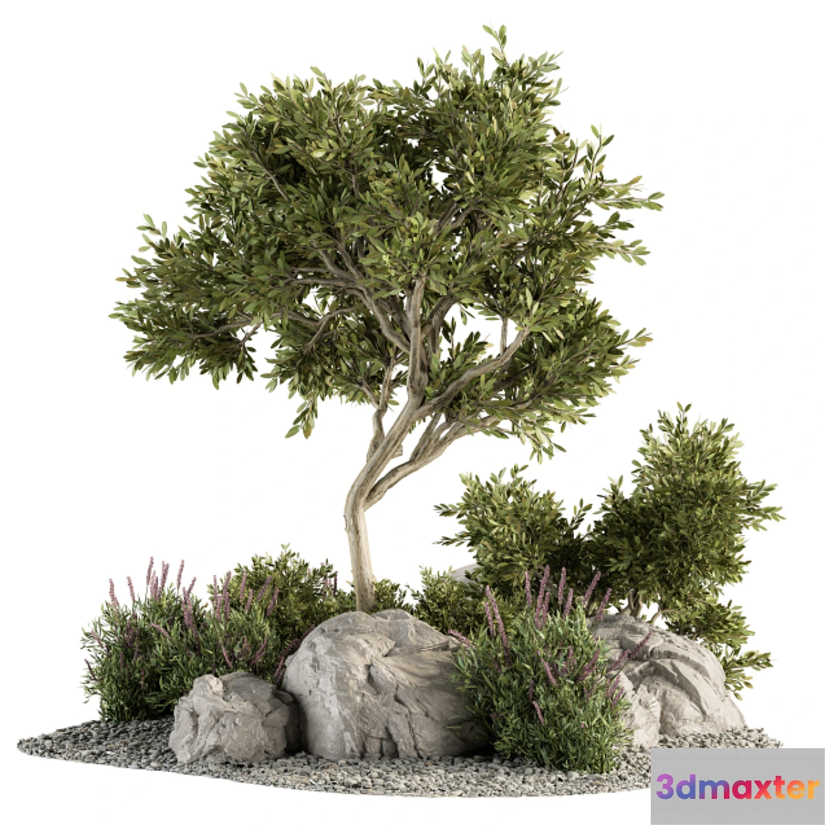 845263 - Garden set Tree and Bush - Garden Set 18 - No.4