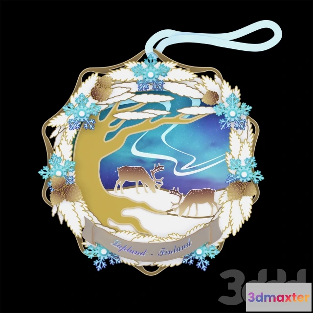 1085028 - Lapland Souvenir Christmas Tree Decoration - 218585