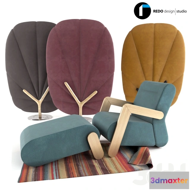 1093870 - TREE screen BASE easychair - 227427