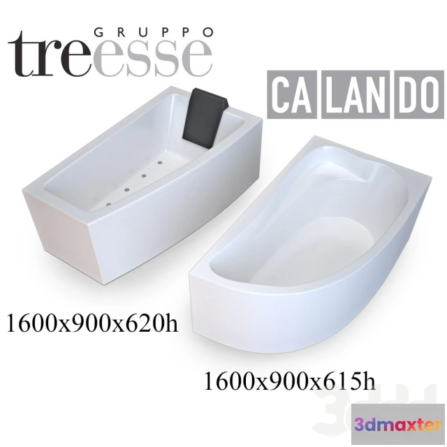 1106334 - Угловые ванны Calando и Treesse - 239891