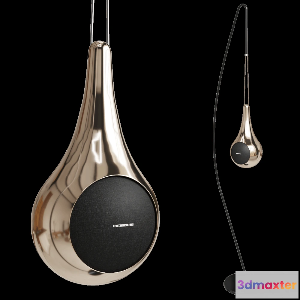 1667452 - Garvan - Suspended speakers SVK15 Goccia 3D Max