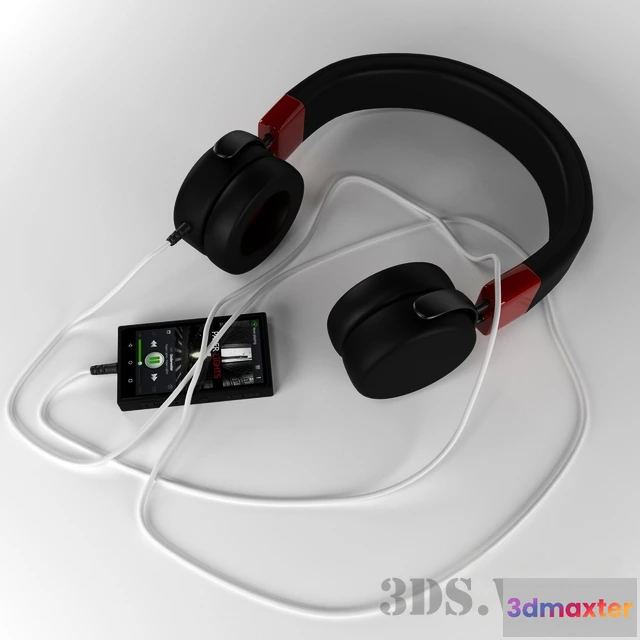 1667584 - technology - Headphones and headset 3D Max