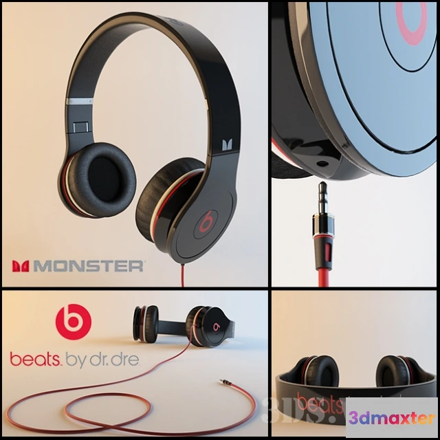 1667604 - technology - Monster Beats Headphones - Solo HD 3D Max