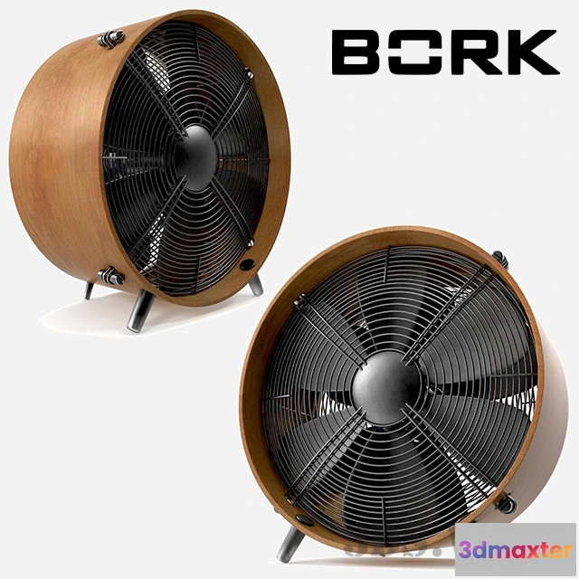 1667770 - technology - Desktop fan Bork FF NNN 3030 BR 3D Max
