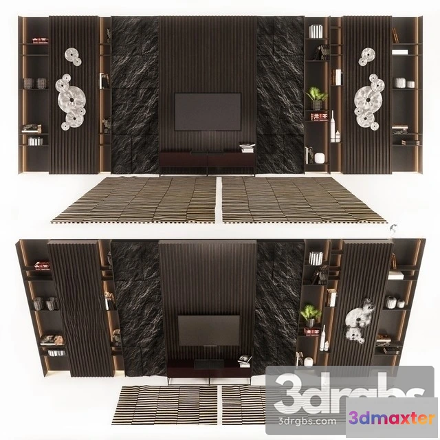 1011934 - TV wall Decorative set