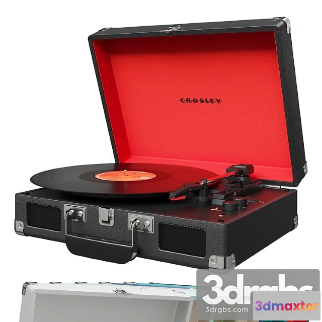 1064958 - Crosley cruiser deluxe portable vinyl player