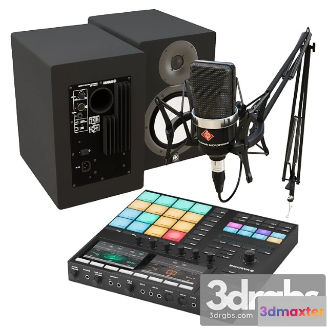 1065072 - Set for a sound engineer, blogger, musician.