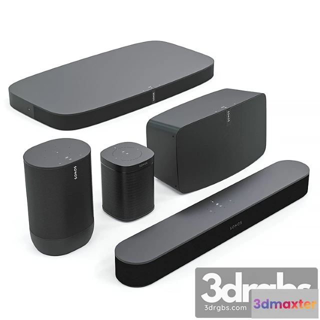 1065086 - Speaker system sonos (gen 2) speakers