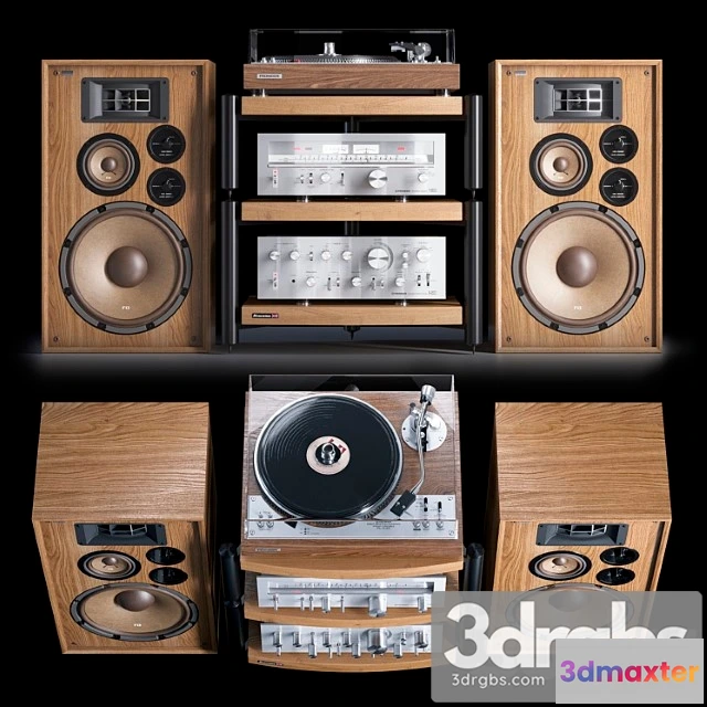 1065110 - Vintage pioneer hi-fi 70x