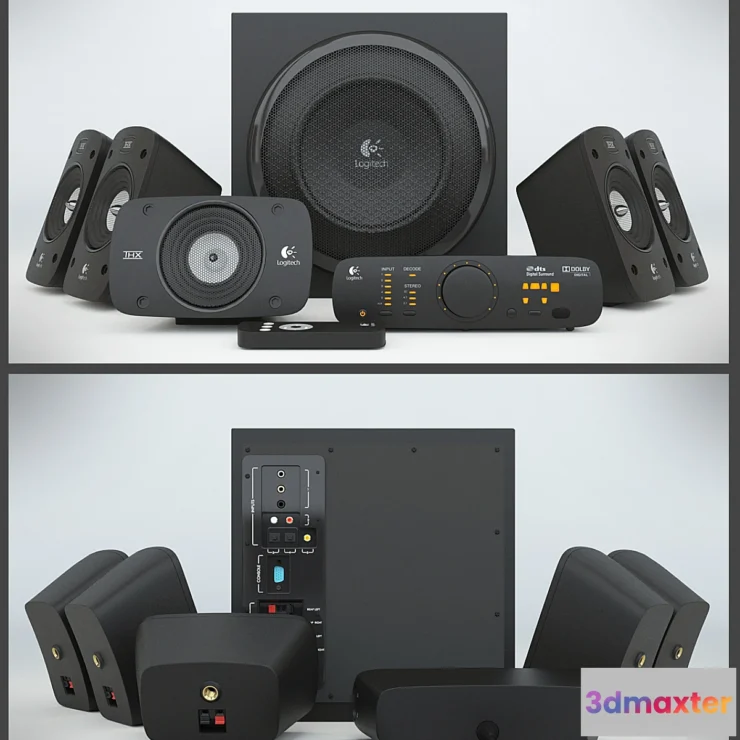 1272714 - Speakers Logitech z906 3D Max