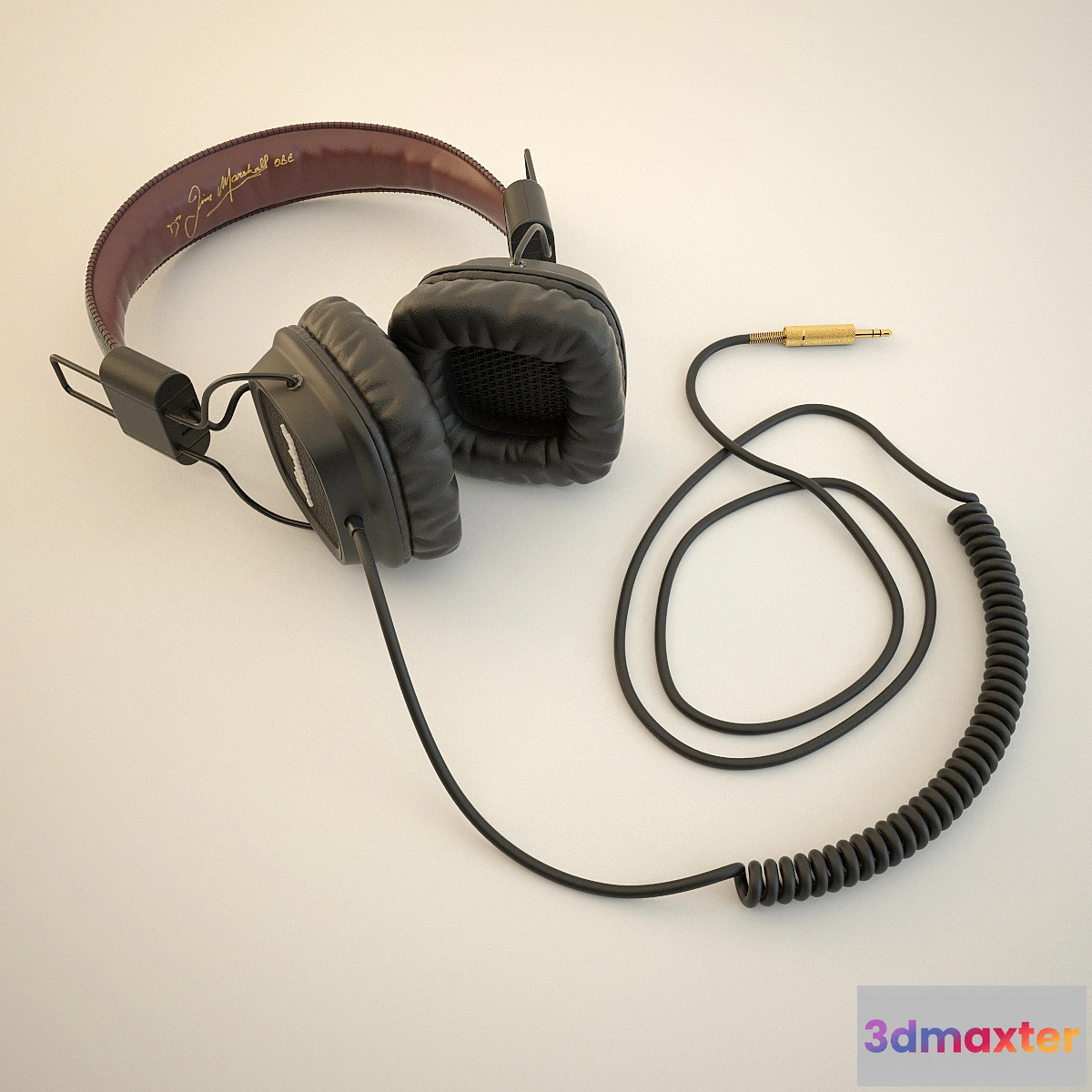 1272716 - Marshall Major Headphones 3D Max