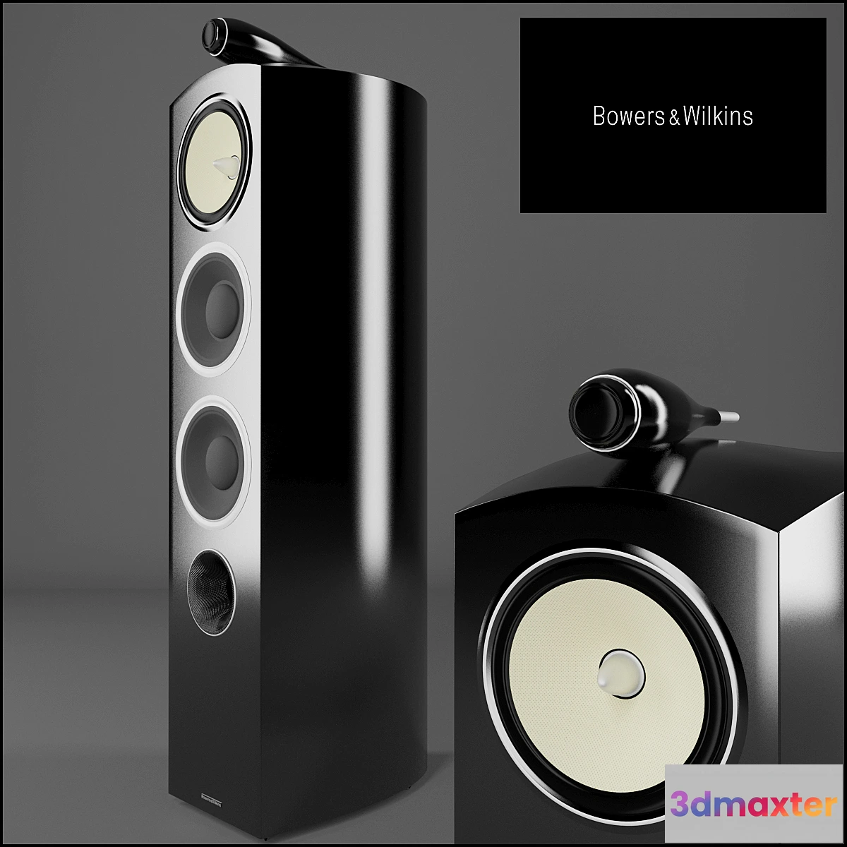 1288186 - Bowers-wilkins Speakers Series Diamond 803 3D Max