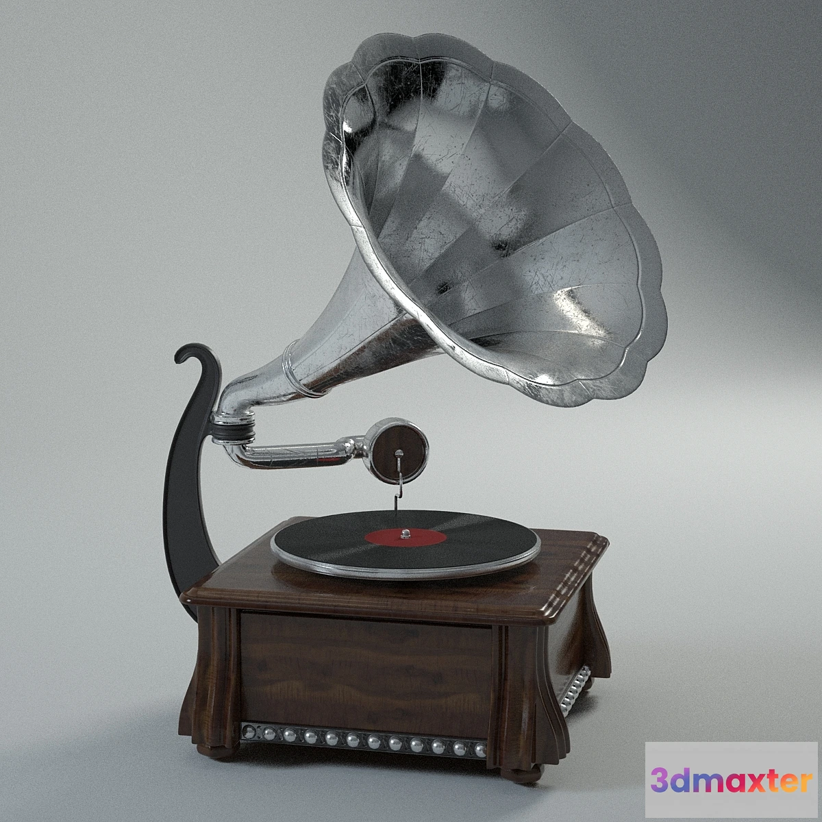 1288392 - gramaphone 3D Max