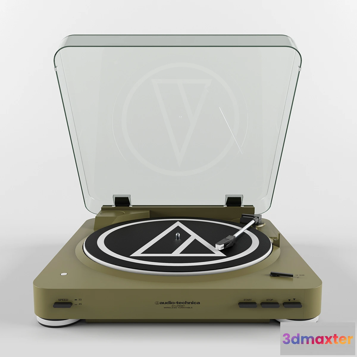 1291205 - Audio technica turntable 3D Max
