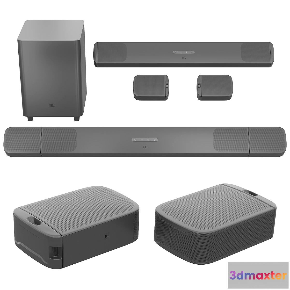 1301728 - Soundbar JBL Bar 9.1 True Wireless Surround 3D Max