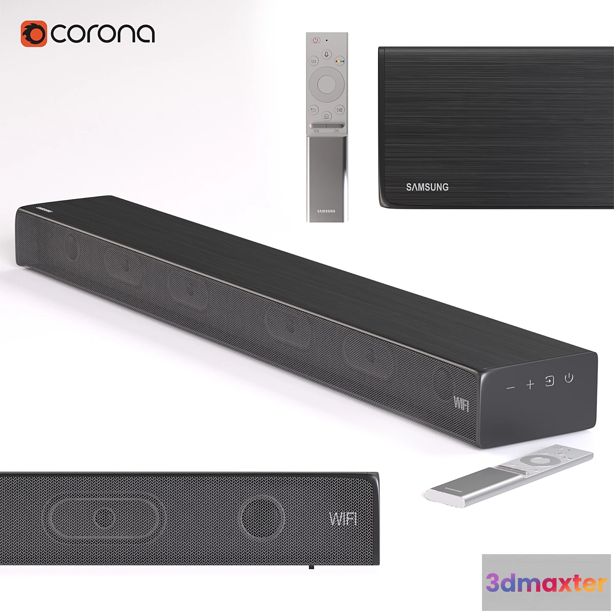 1324423 - Soundbar with built-in subwoofer Samsung HW-MS550 3D Max