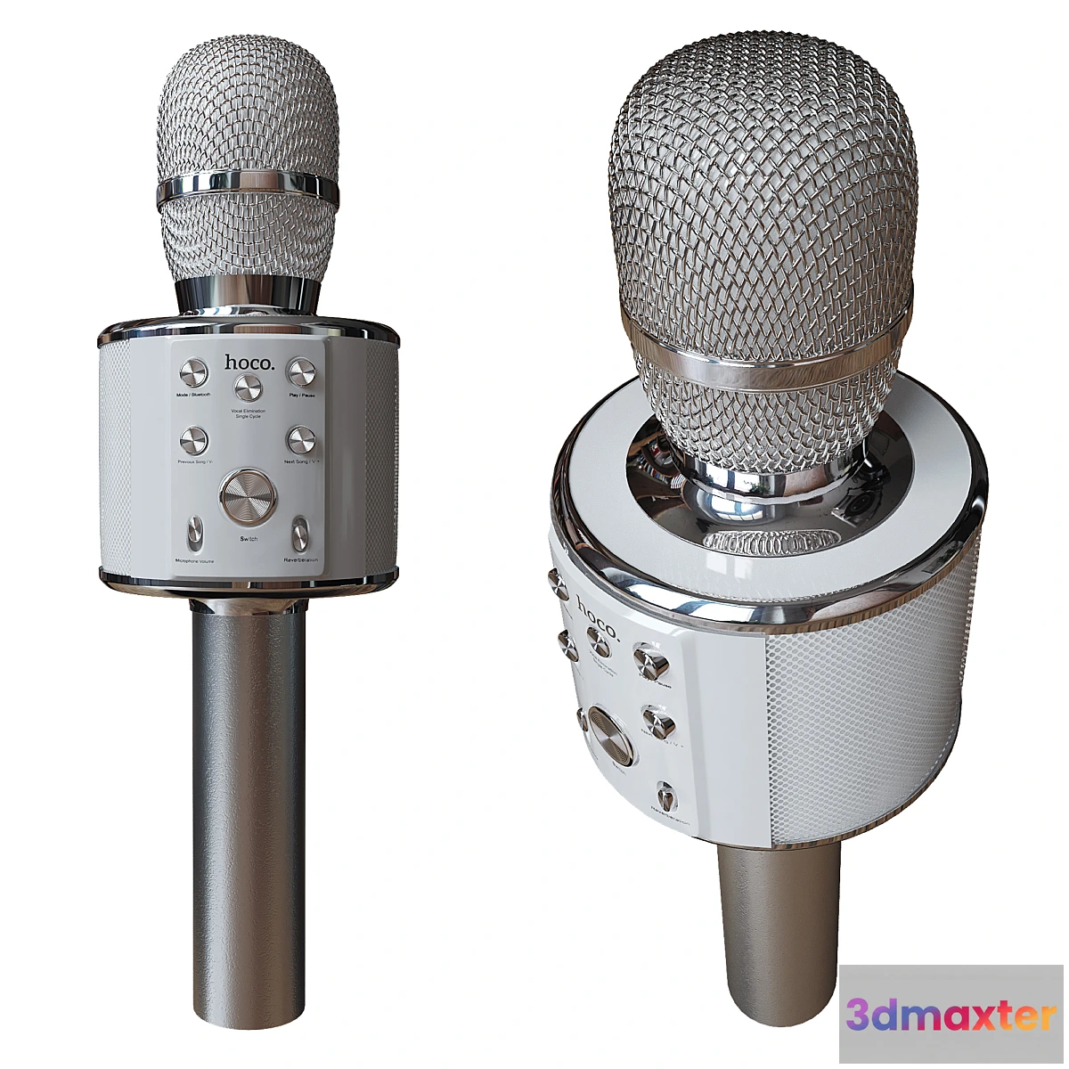 1346253 - Hoco BK3 Bluetooth Karaoke Microphone 3D Max