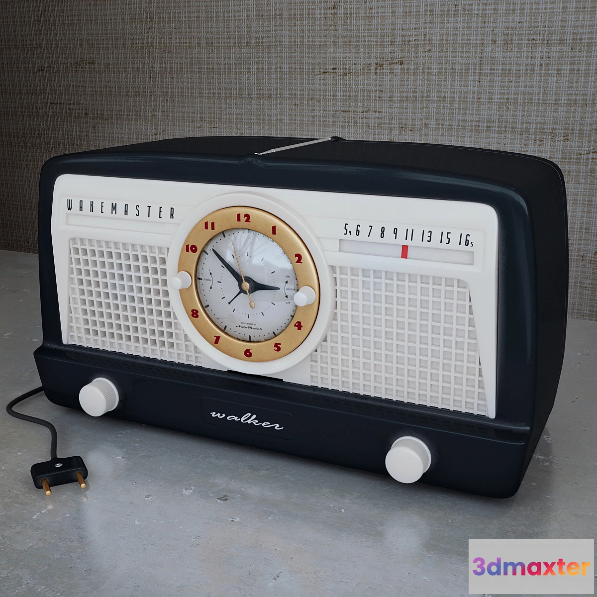 1393284 - Radio Alarm Clock 3D Max