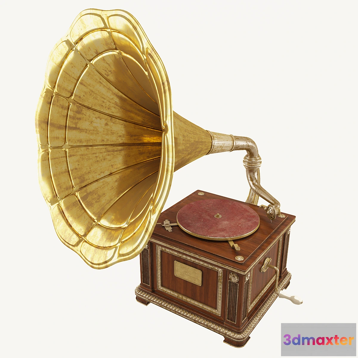1396722 - Vintage gramophone 3D Max