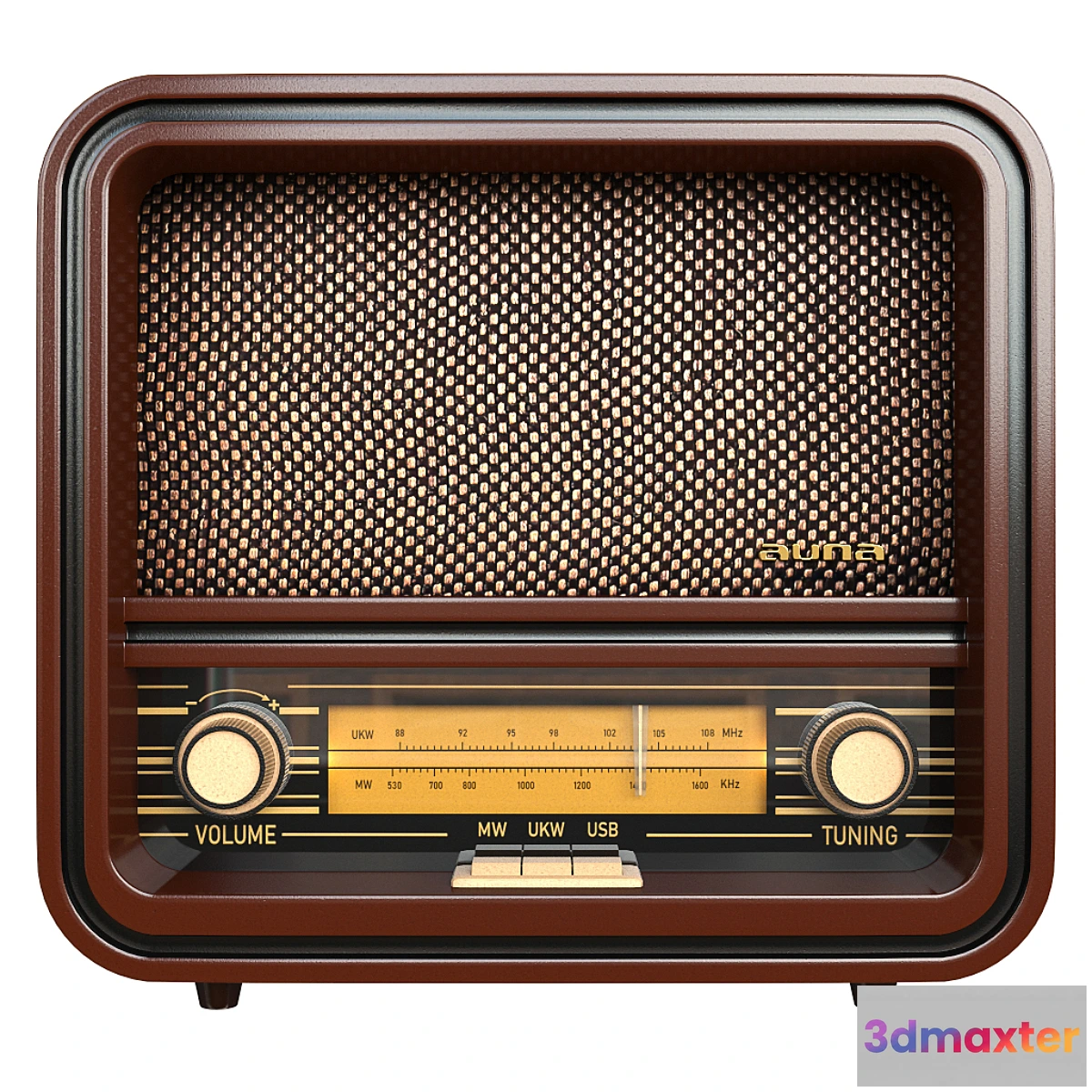 1409556 - Vintage radio 3D Max