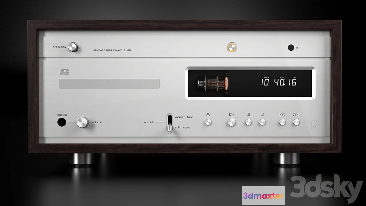 1425680 - Luxman D-30U 3D Max