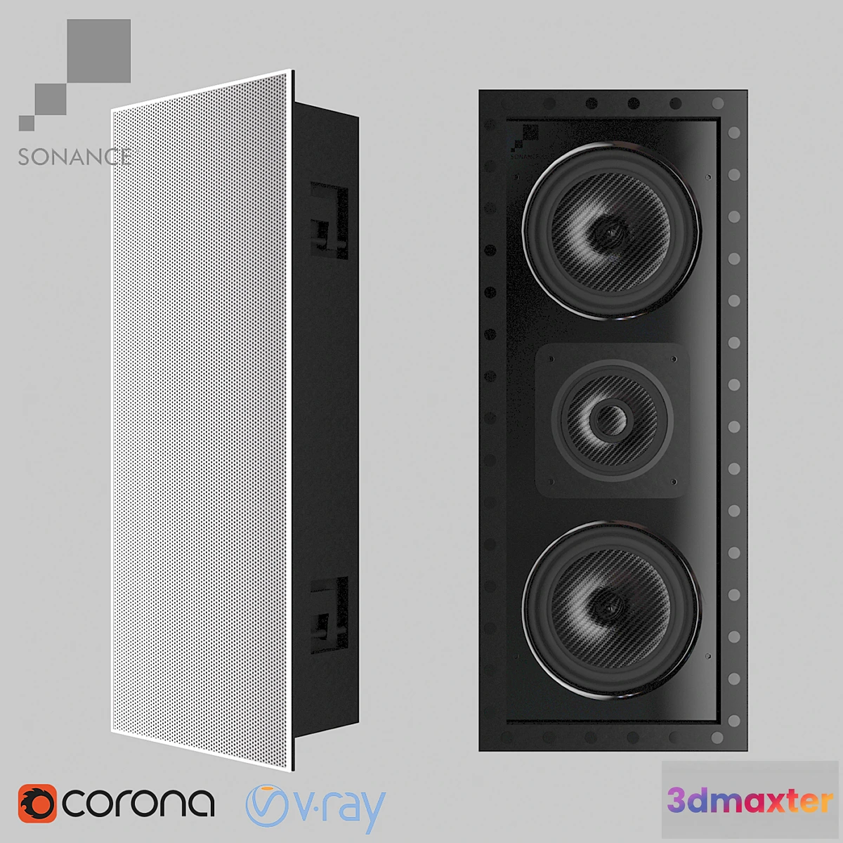 1428308 - Sonance LCR1 - 2 3D Max