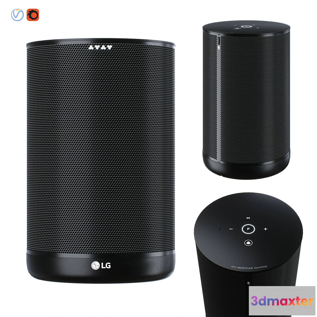 1471236 - LG XBOOM AI ThinQ - WK7Y 3D Max