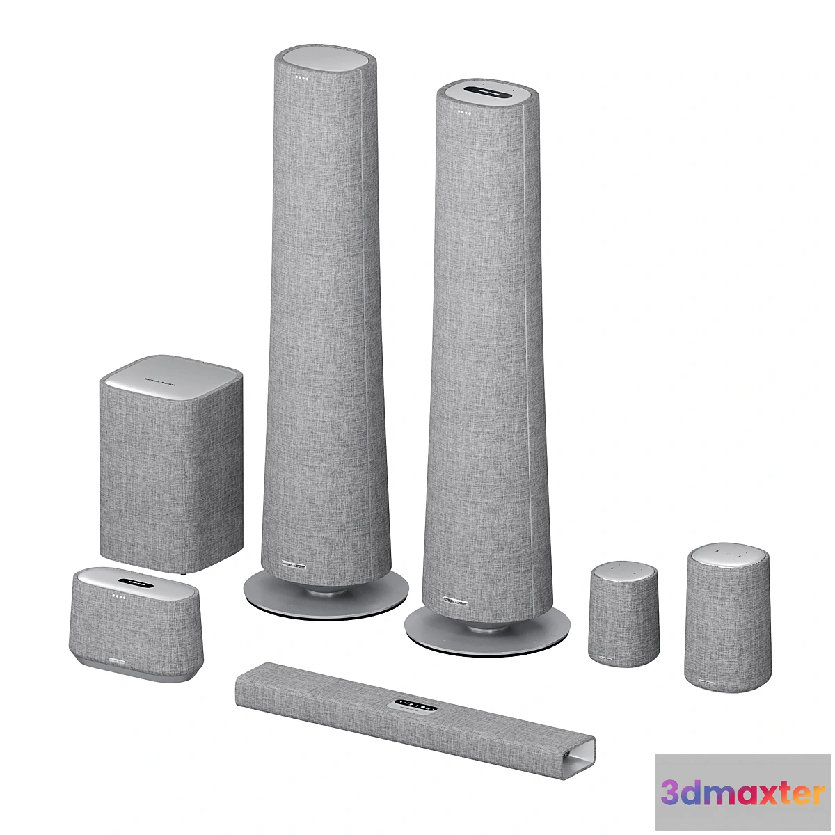 1478406 - Harman-kardon Citation speaker set 3D Max