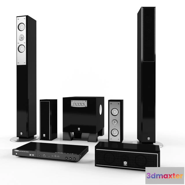 1539469 - soundsystem_yamaha 3D Max
