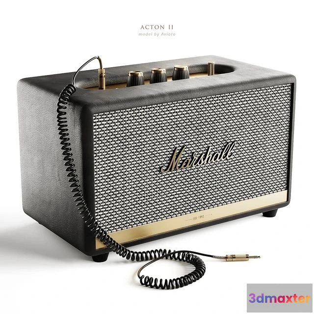 1540809 - Marshall Acton II speaker 3D Max