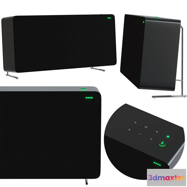 1545588 - Braun LE01 Black 3D Max