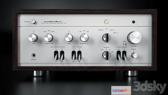 1557599 - Luxman L-305 Hybrid Tube Preamplifier 3D Max