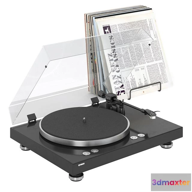 1565032 - Vinyl player Yamaha MusicCast VINYL 500 (TT-N503) black 3D Max