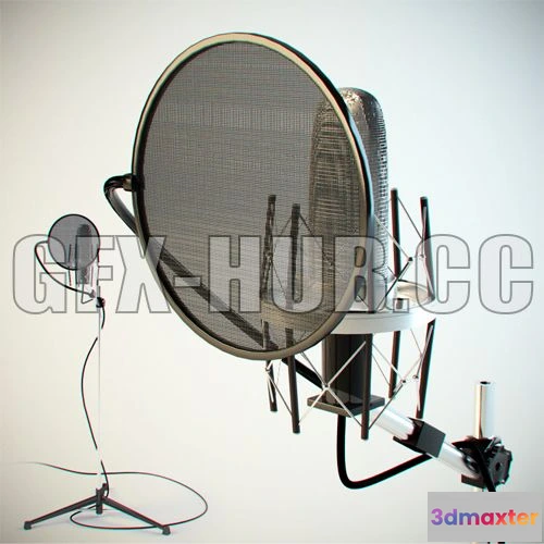 1565848 - Studio microphone 3D Max