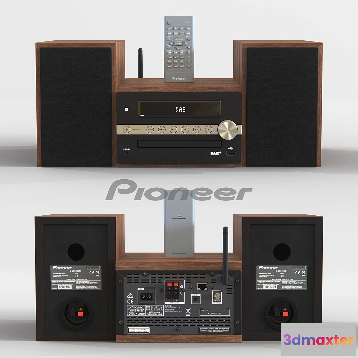 578814 - Pioneer X-CM66D Microsystem