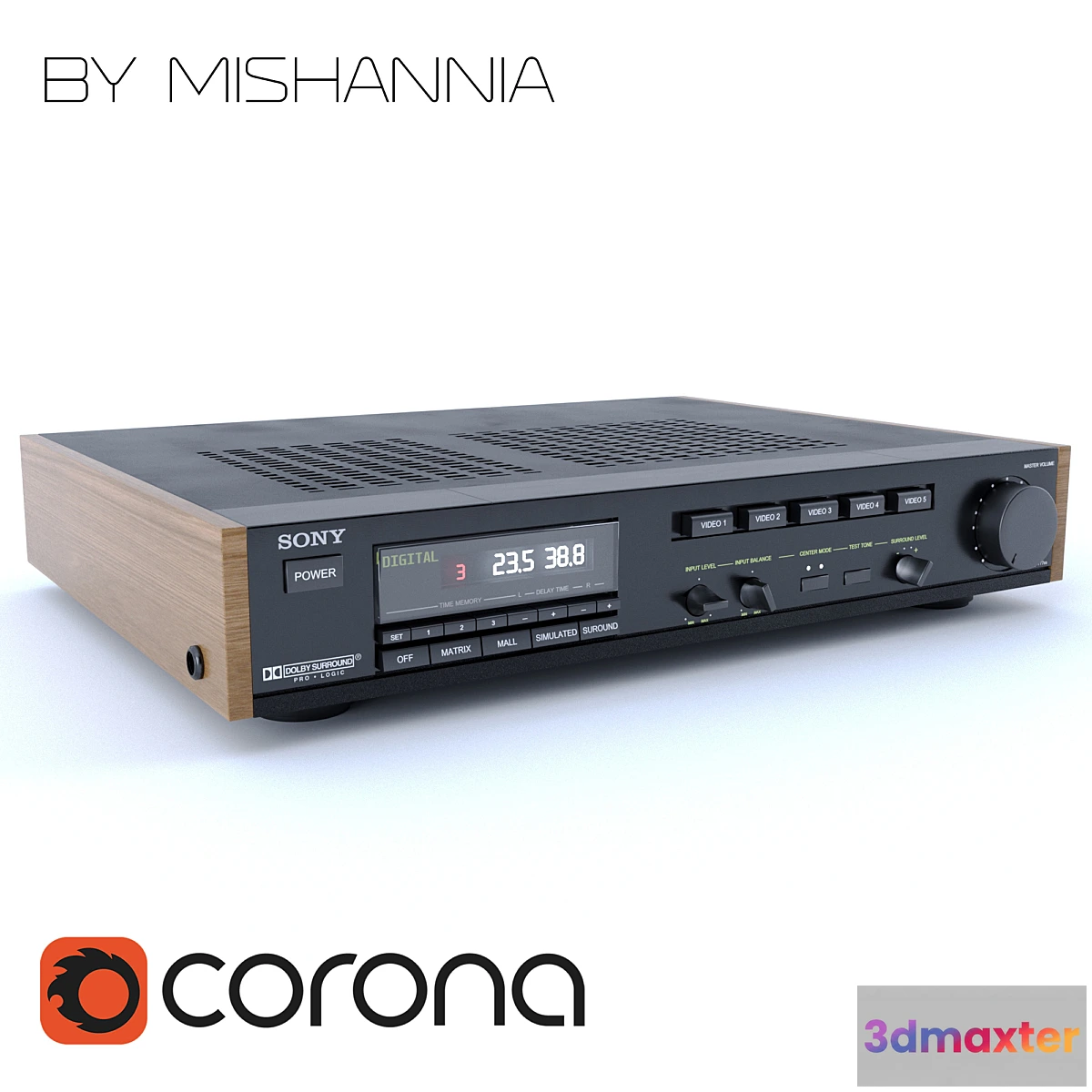 578820 - Amplifier SONY sdp 777es