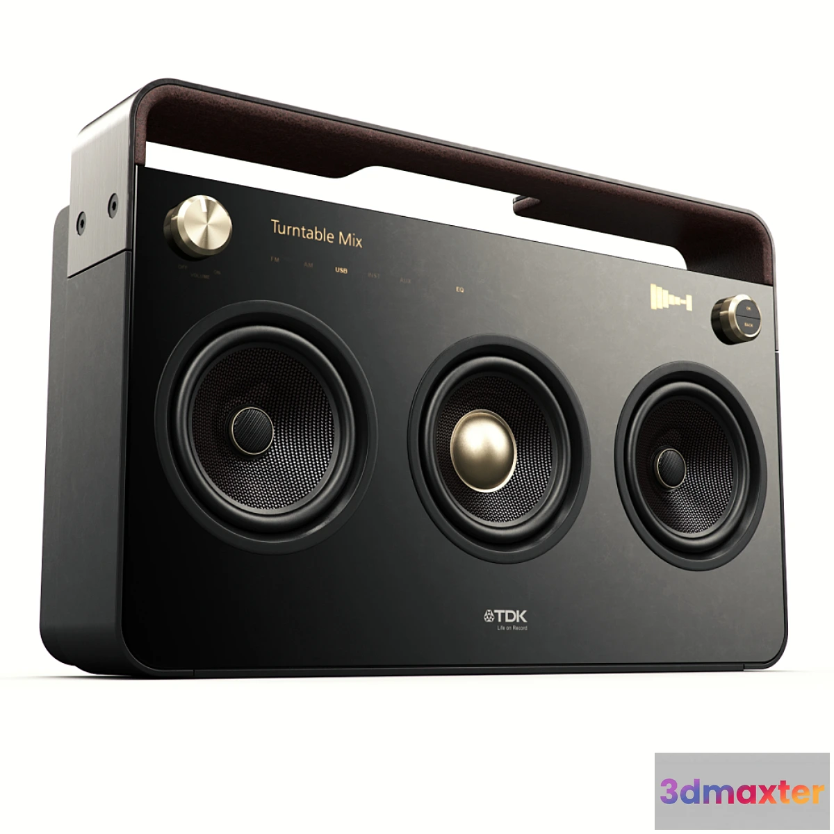 639833 - TDK 3 Speaker Boombox