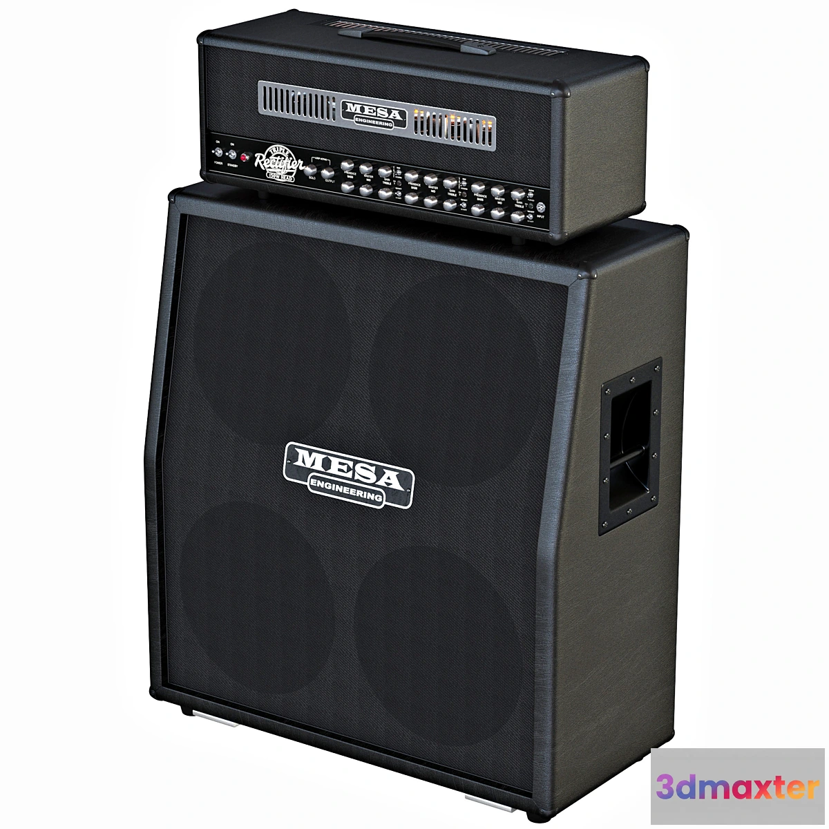 666217 - Stack Guitar Mesa Boogie Triple Rectifier + 4×12 cab